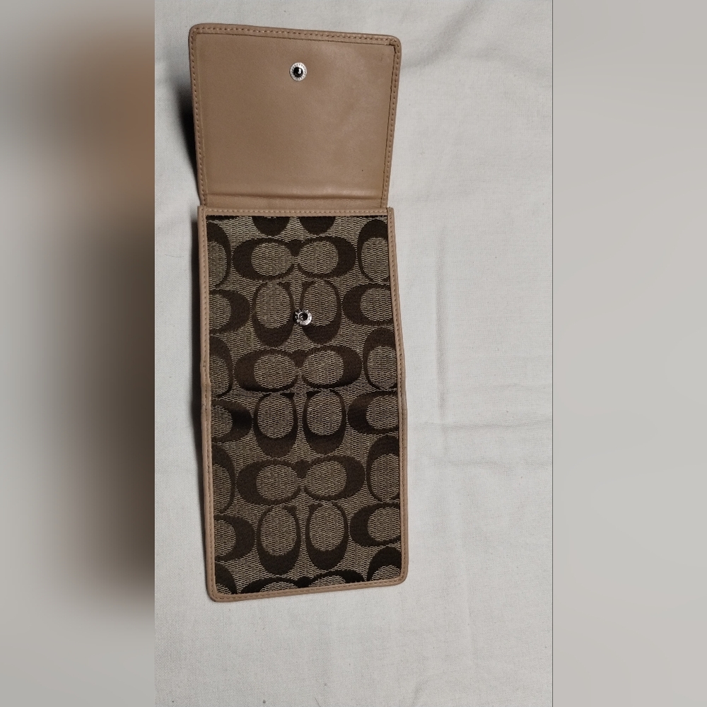 Coach Signature Brown Wallet - Picture 6 of 13
